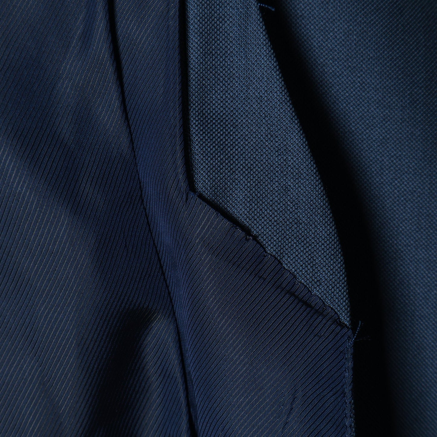 SD: 【ハンドライン】 ”LORO PIANA ウール&シルク” 2つボタン ノープリーツ スーツ