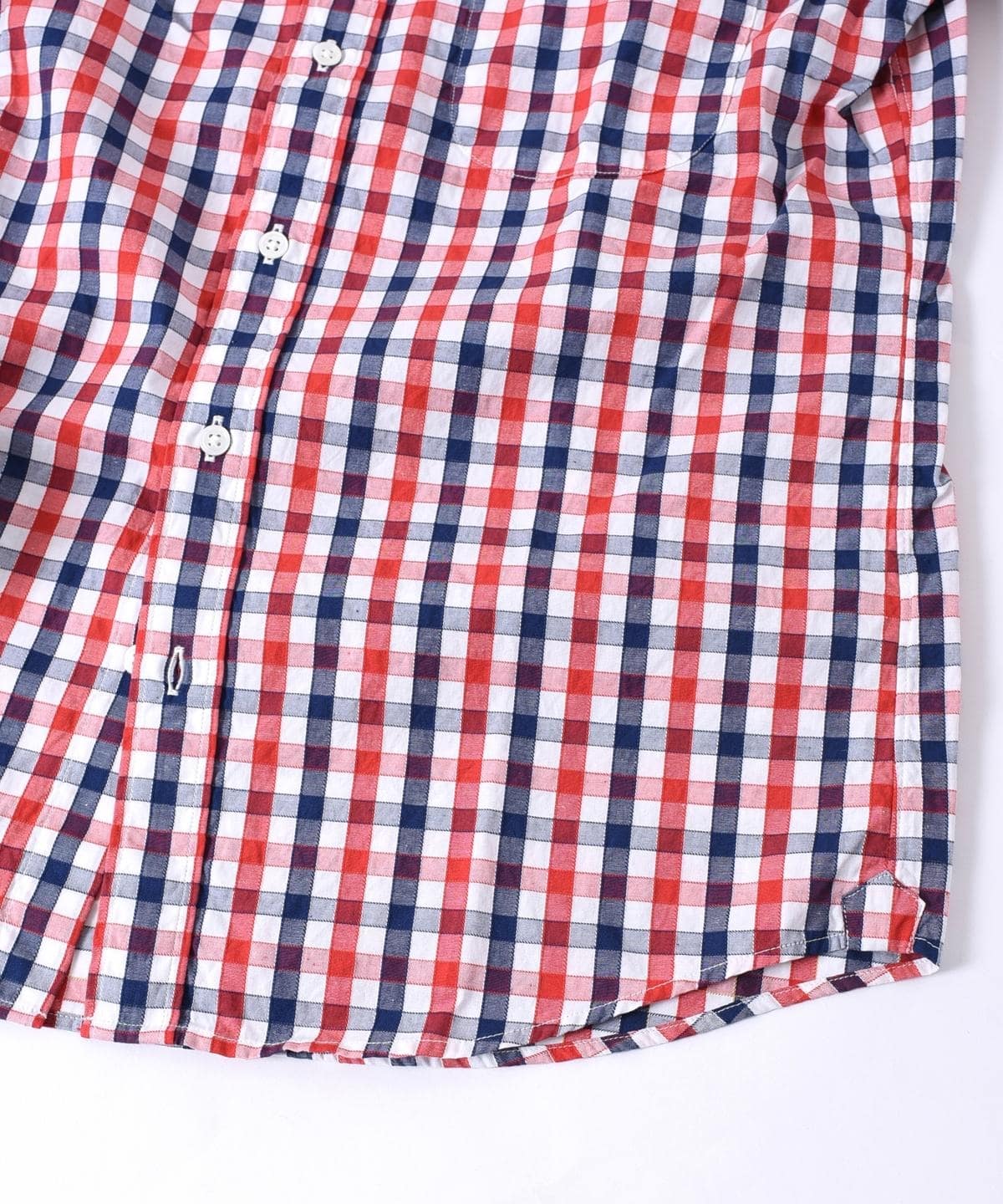 SHIPS: ドビー ギンガムチェック ボタンダウン シャツ