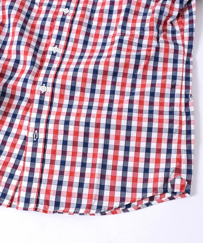 SHIPS: ドビー ギンガムチェック ボタンダウン シャツ