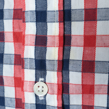 SHIPS: ドビー ギンガムチェック ボタンダウン シャツ