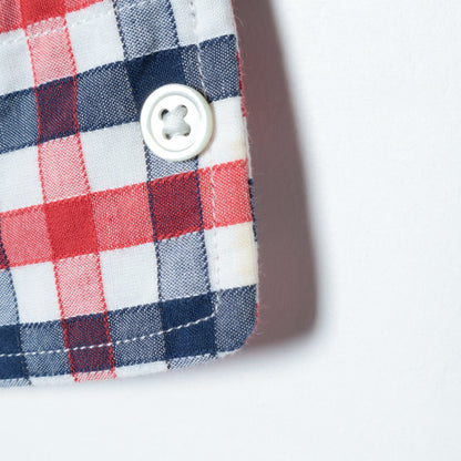 SHIPS: ドビー ギンガムチェック ボタンダウン シャツ