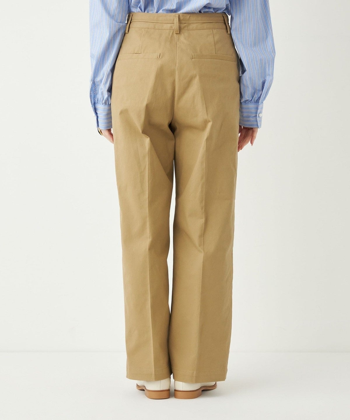 SHIPS Colors:〈洗濯機可能〉ウエスト ディティール チノ パンツ