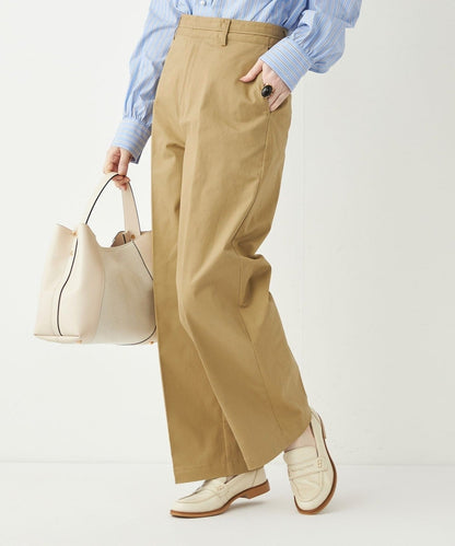 SHIPS Colors:〈洗濯機可能〉ウエスト ディティール チノ パンツ