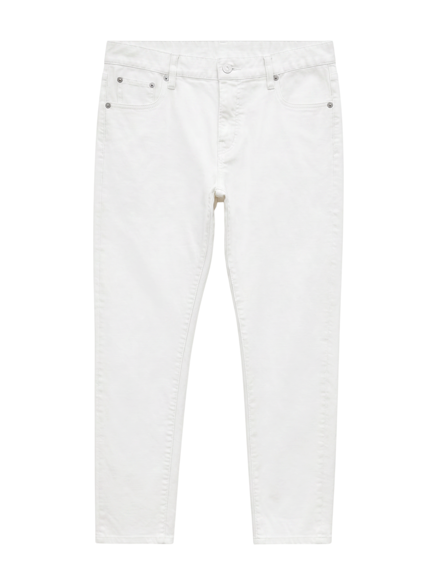 SHIPS:TAPERED WHITE DENIM