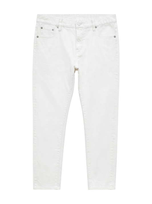 SHIPS:TAPERED WHITE DENIM