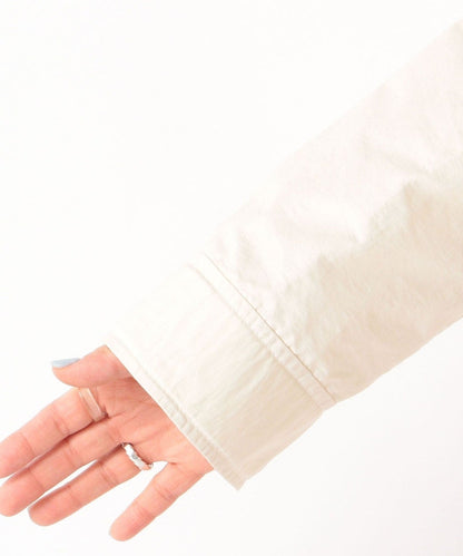 SHIPS any: フード ミディ ブルゾン