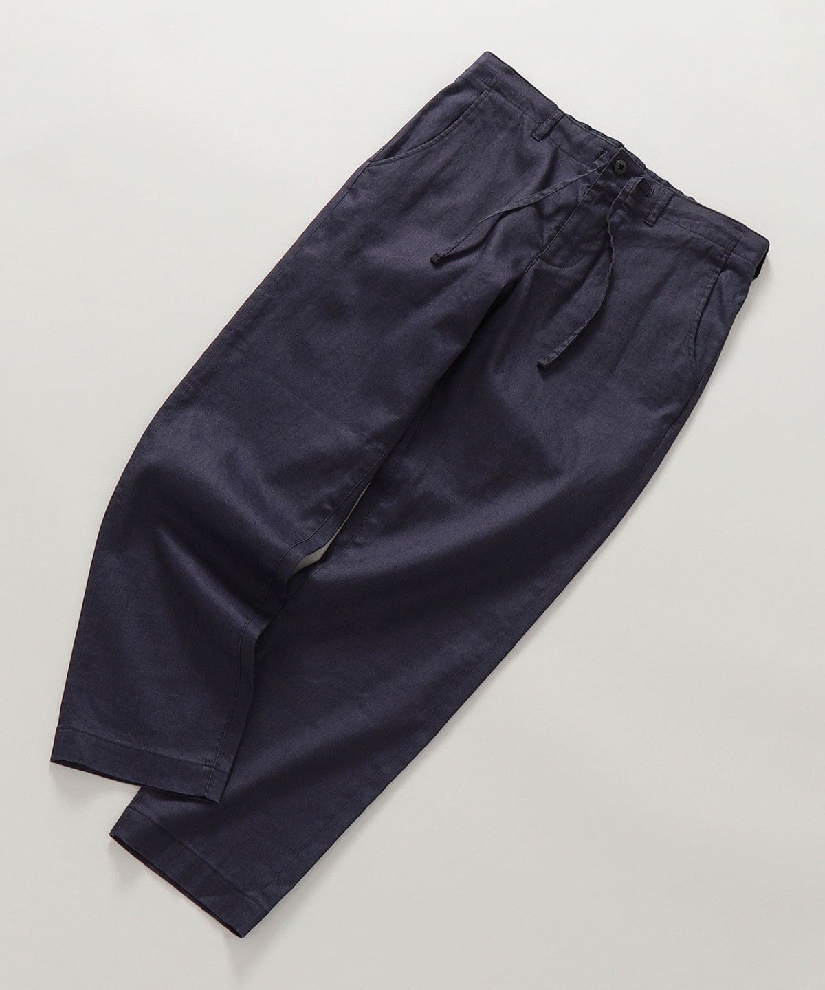 SHIPS: SOLOTEX(R) サフィラン リネン ハイブリッド ライト イージー パンツ