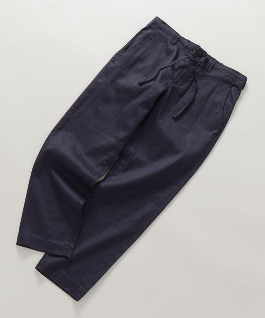 SHIPS: SOLOTEX(R) サフィラン リネン ハイブリッド ライト イージー パンツ