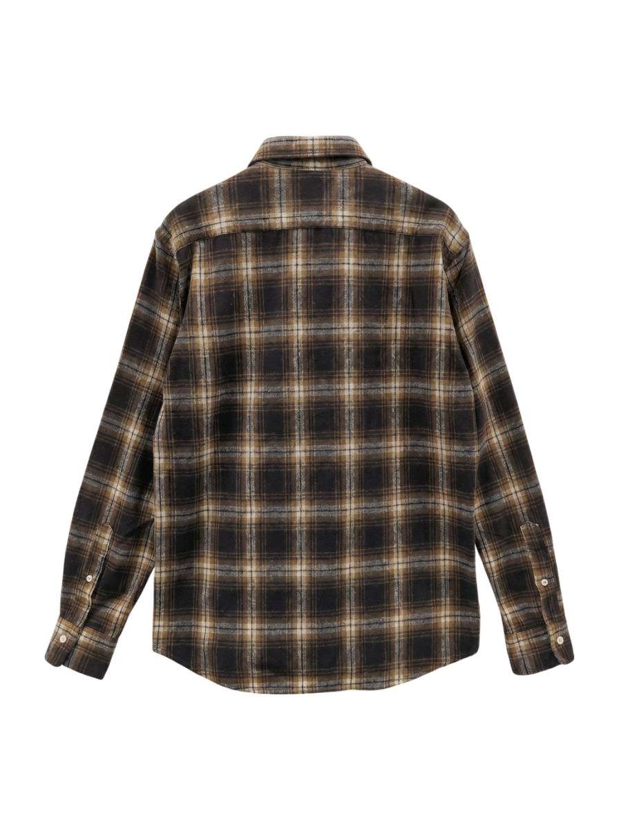 SHIPS: japan quality フェザー チェック レギュラーカラー ネルシャツ2