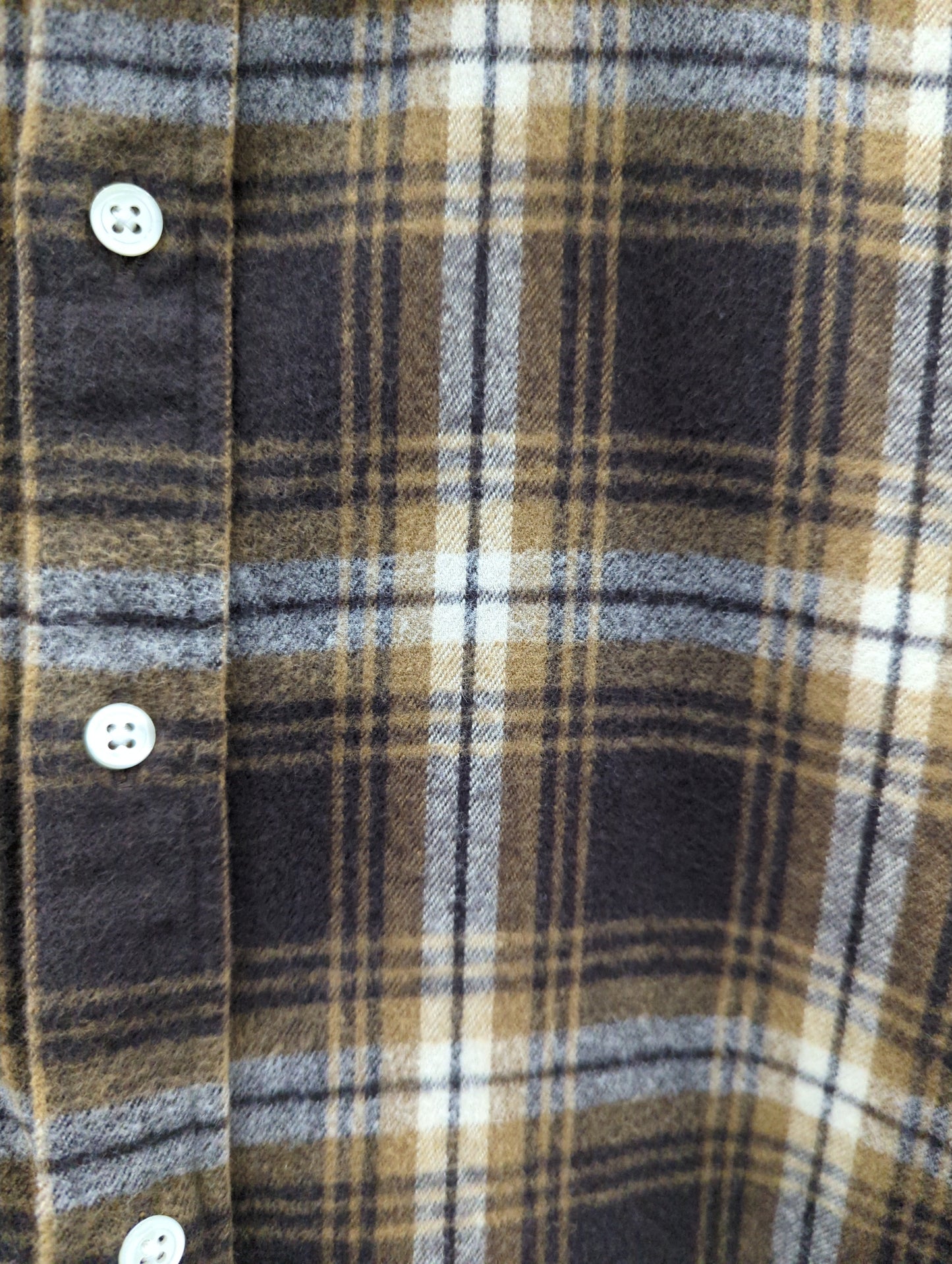 SHIPS: japan quality フェザー チェック レギュラーカラー ネルシャツ2