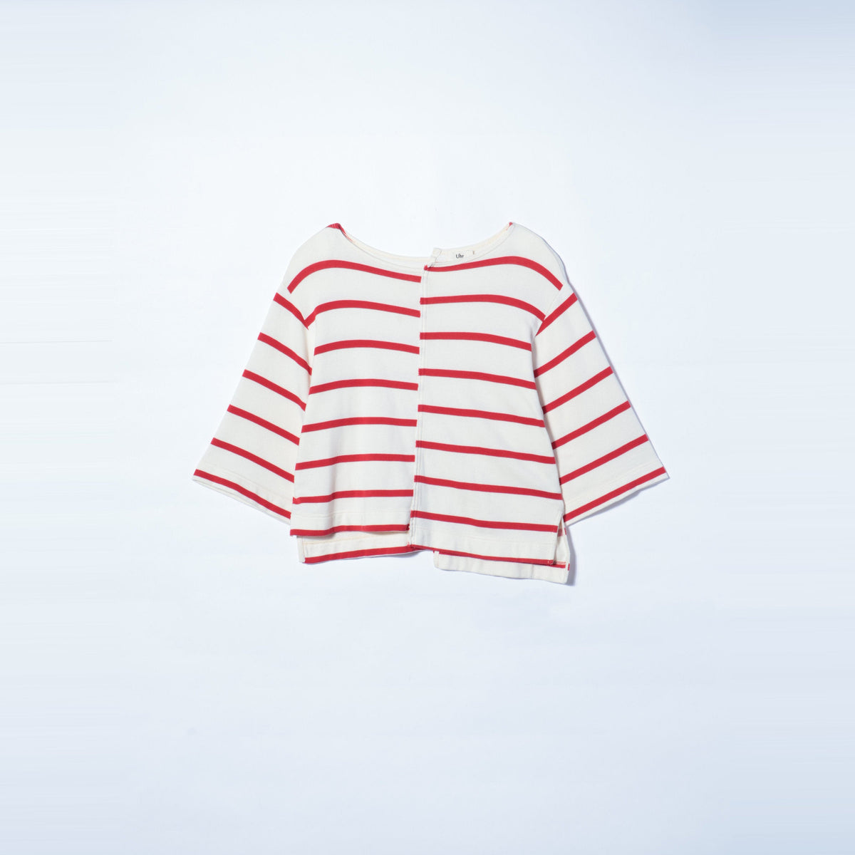 Uhr:WIDE SLEEVE BORDER LONG-T