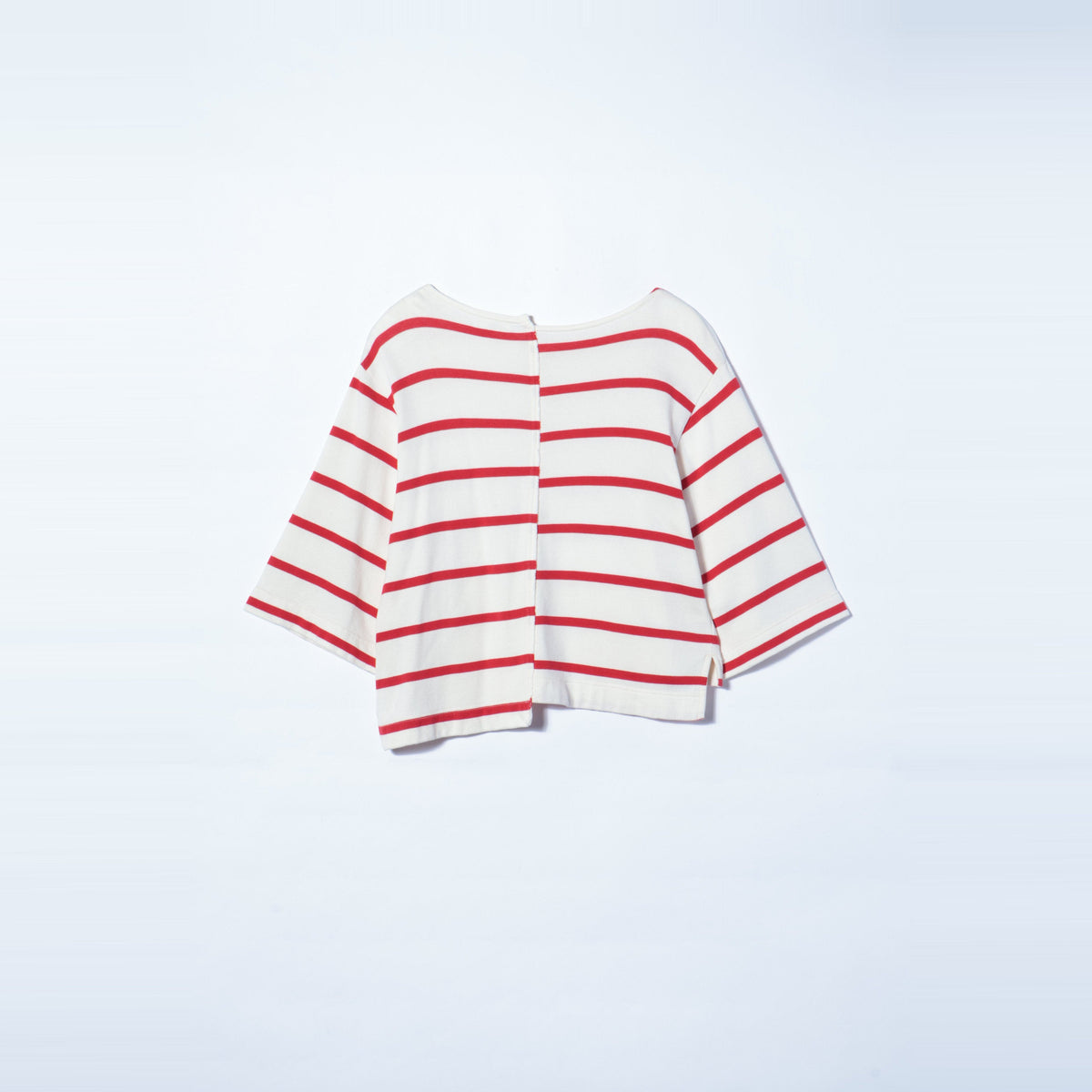 Uhr:WIDE SLEEVE BORDER LONG-T