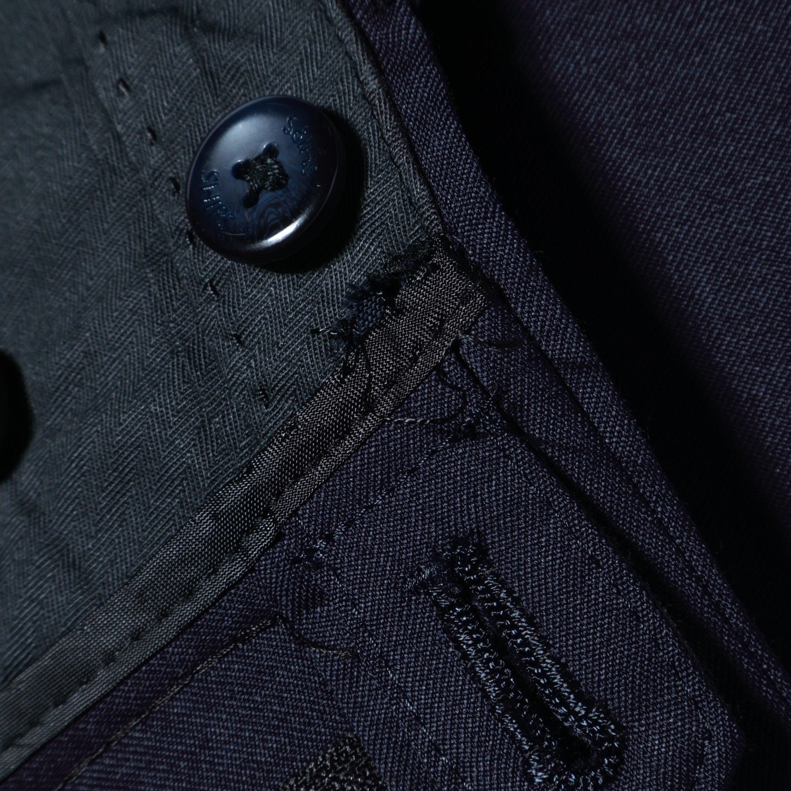 SD:【RING JACKET×CANONICO×SHIPS】ソリッド スーツ(ネイビー) / 50