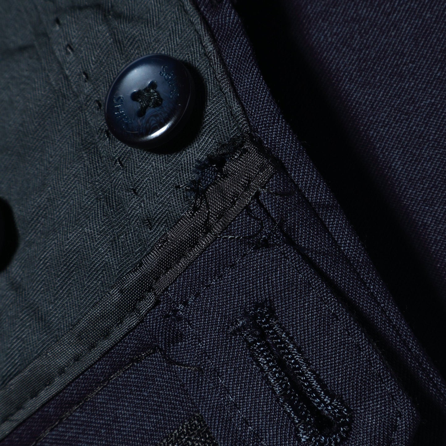 SD:【RING JACKET×CANONICO×SHIPS】ソリッド スーツ(ネイビー)