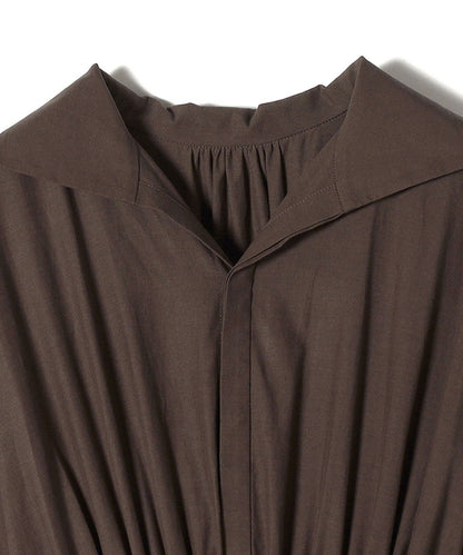 〈洗濯機可能〉 ドルマン フリンジ ドロスト ワンピース