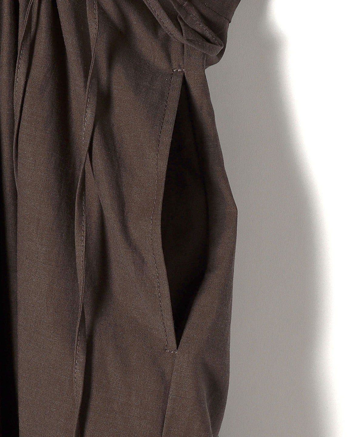 〈洗濯機可能〉 ドルマン フリンジ ドロスト ワンピース