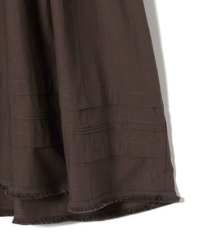 〈洗濯機可能〉 ドルマン フリンジ ドロスト ワンピース