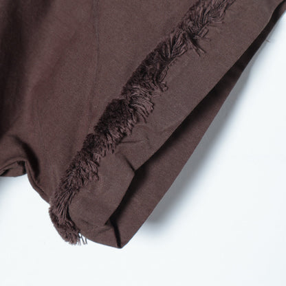 〈洗濯機可能〉 ドルマン フリンジ ドロスト ワンピース