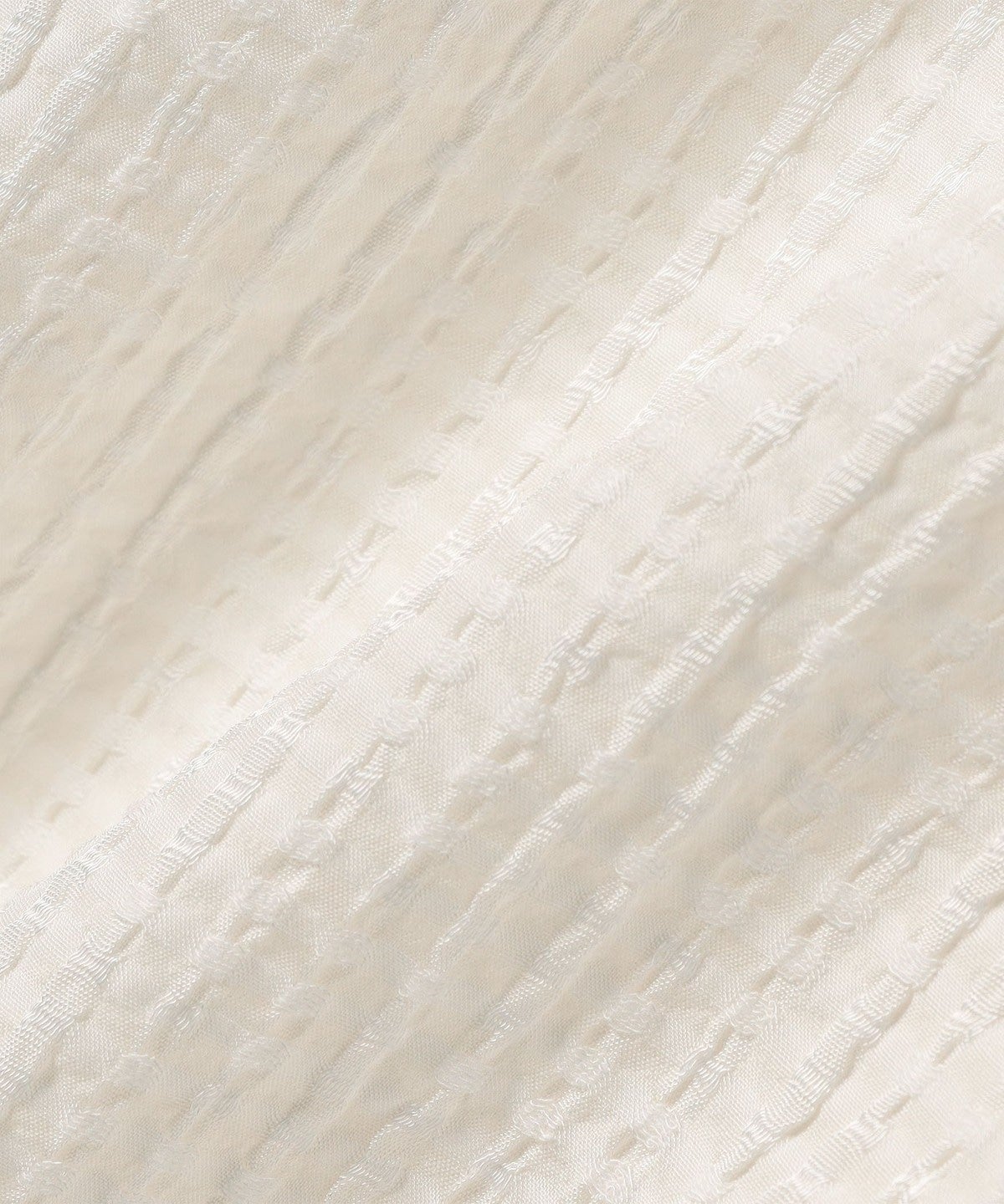 〈手洗い可能〉 ジャカード バンドカラー ブラウス 24SS