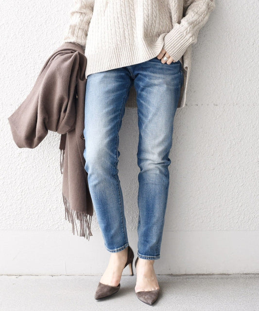 【WEB限定】スリム テーパード デニム