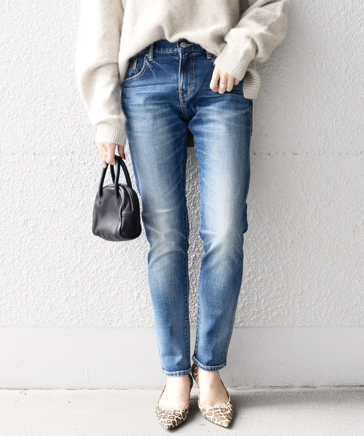 【WEB限定】スリム テーパード デニム