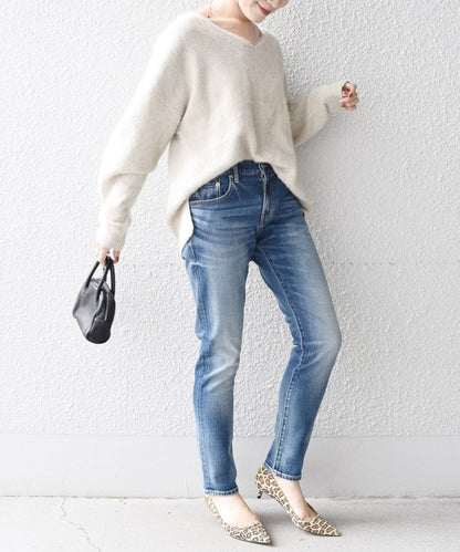 【WEB限定】スリム テーパード デニム