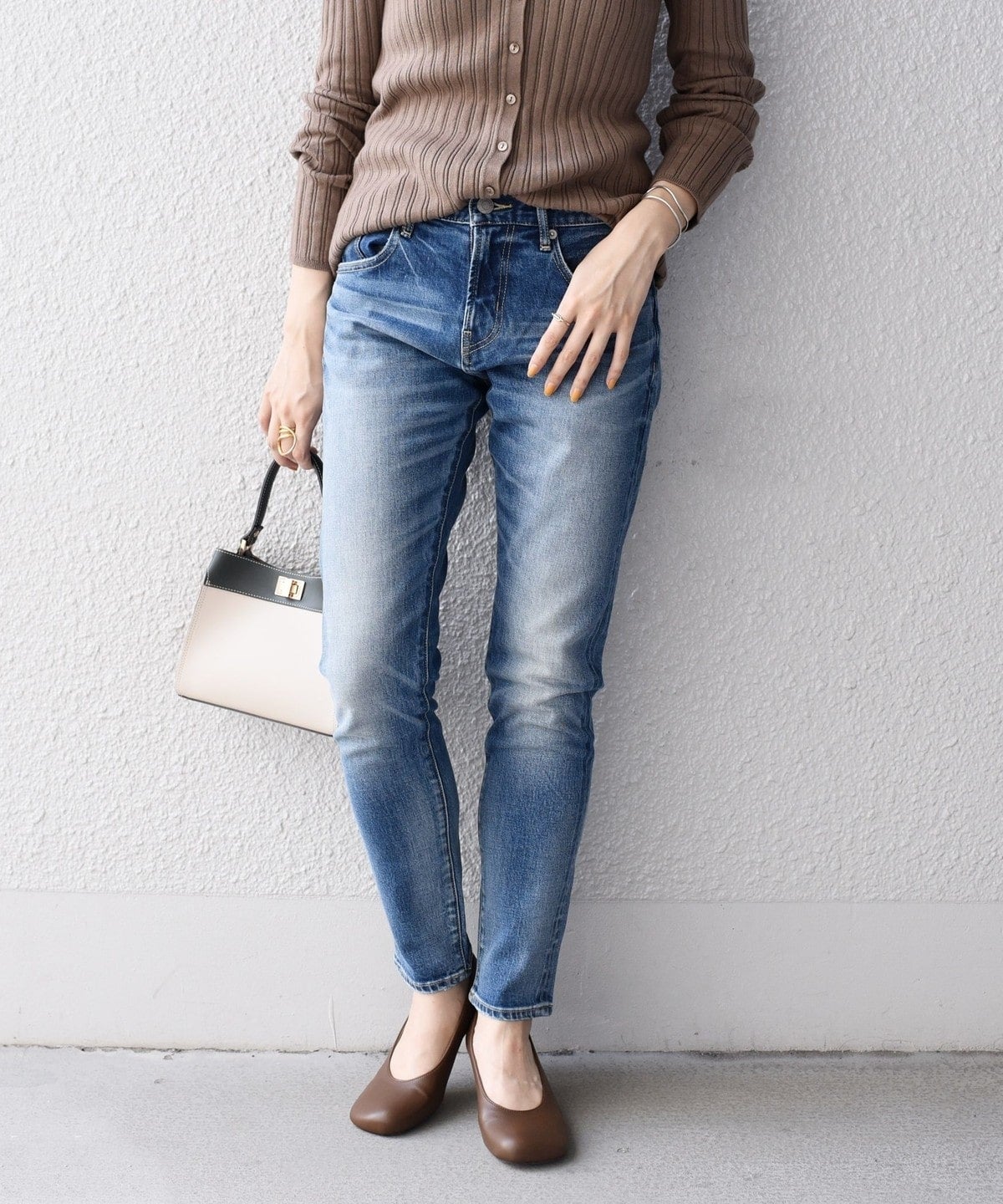 【WEB限定】スリム テーパード デニム