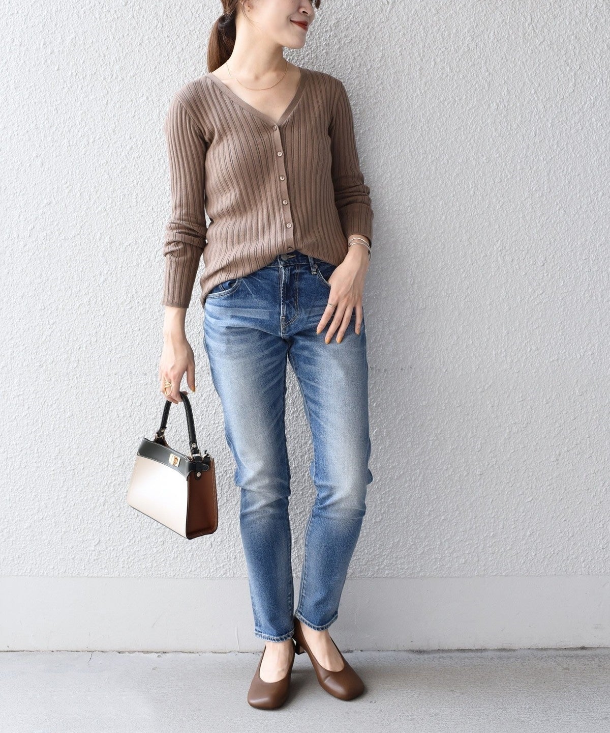 【WEB限定】スリム テーパード デニム