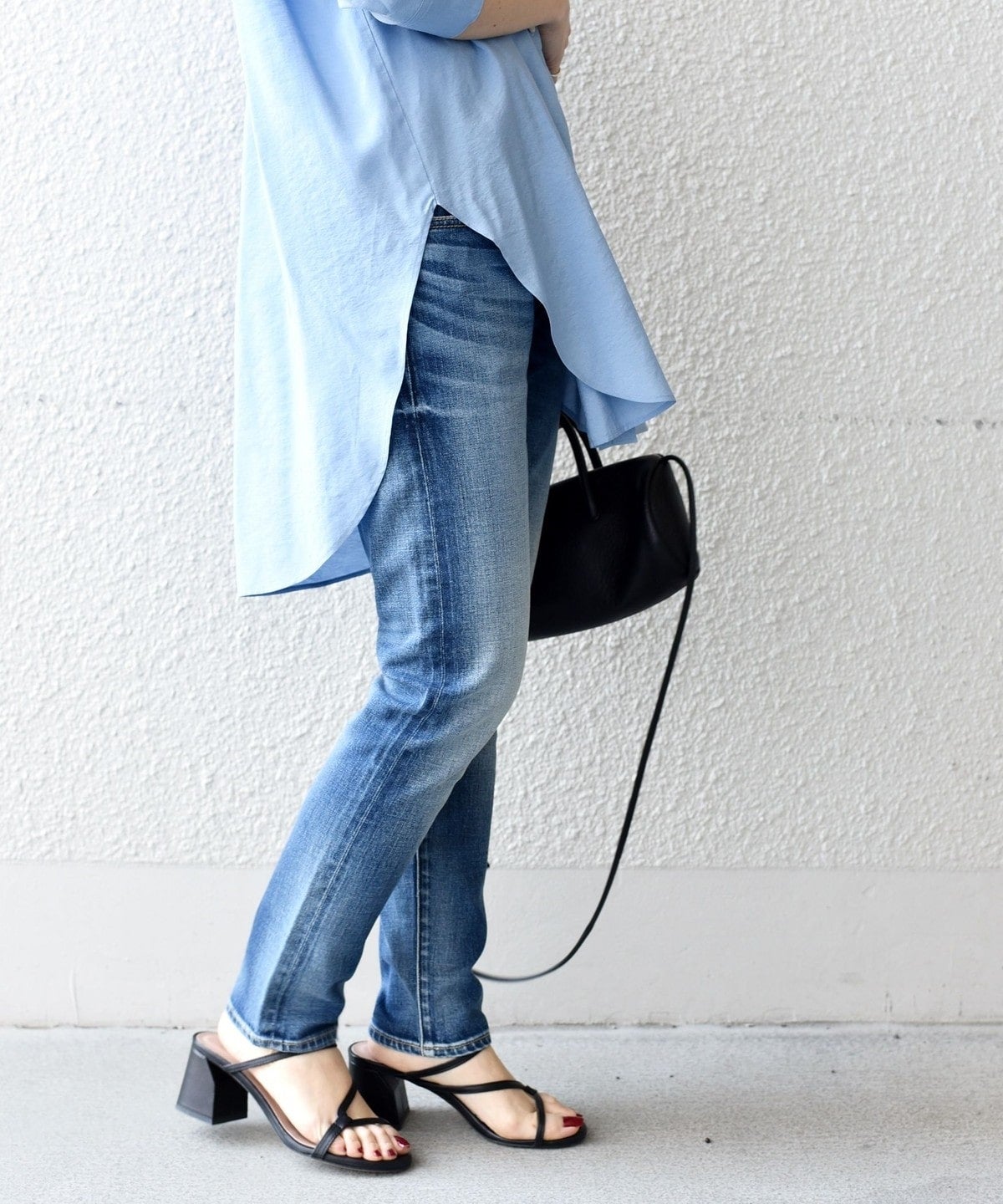 【WEB限定】スリム テーパード デニム