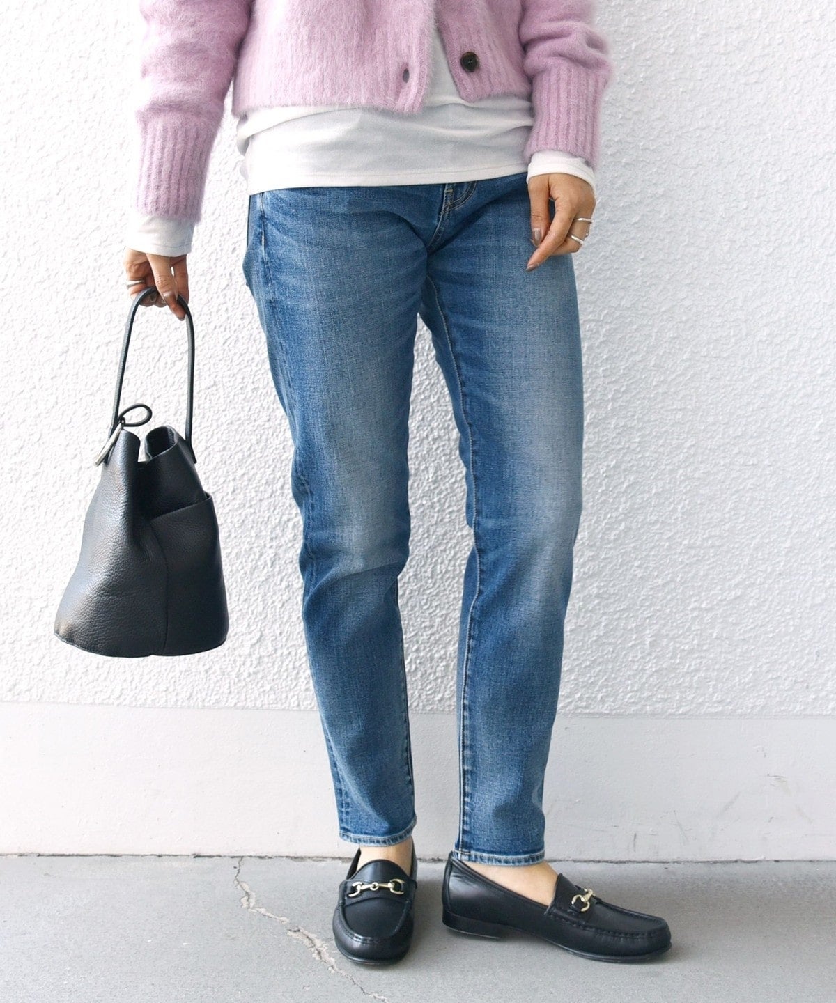 【WEB限定】スリム テーパード デニム