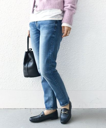 【WEB限定】スリム テーパード デニム