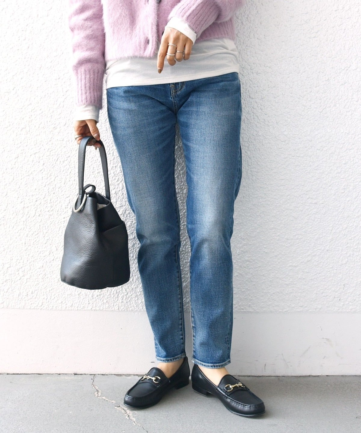 【WEB限定】スリム テーパード デニム