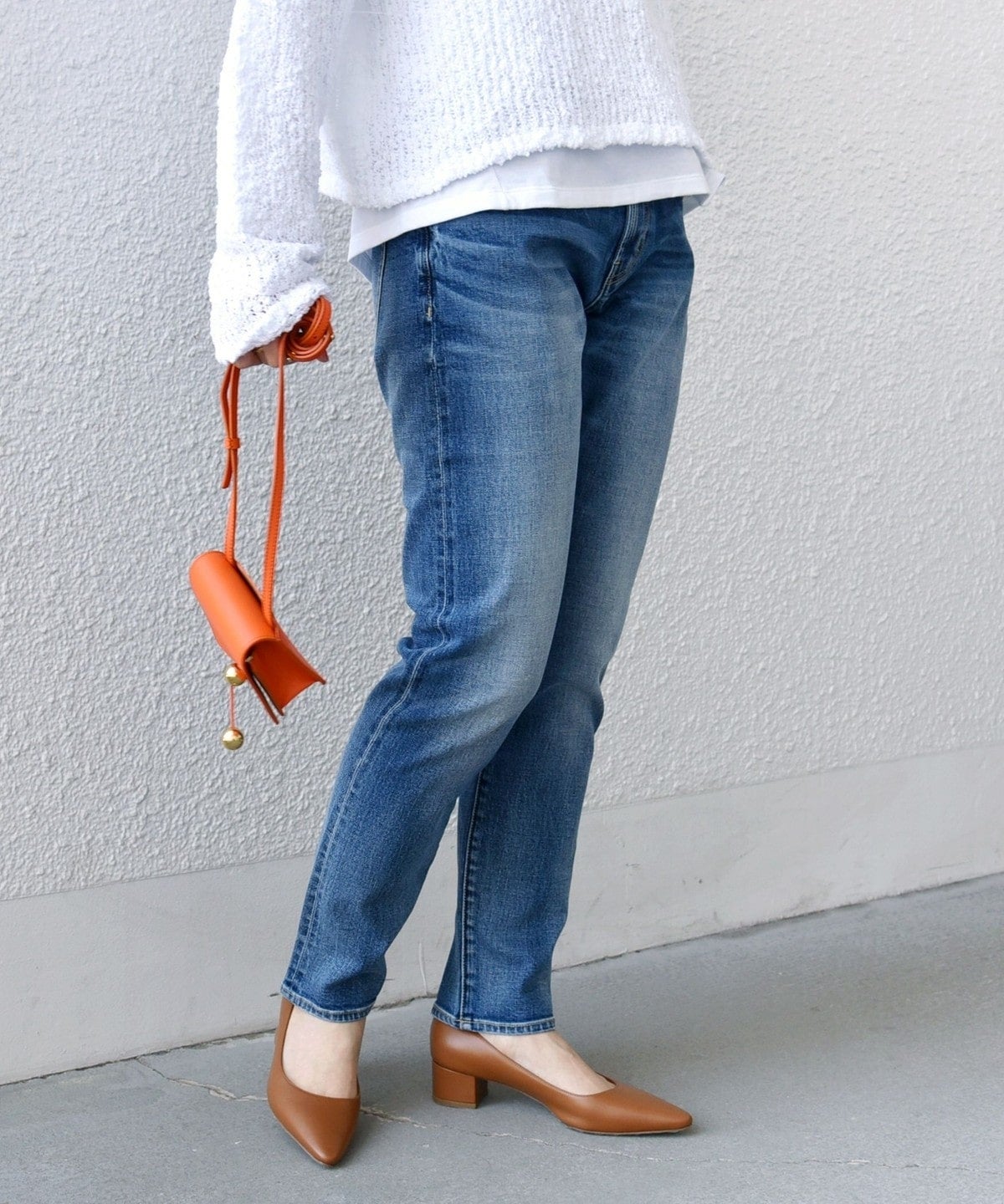 【WEB限定】スリム テーパード デニム