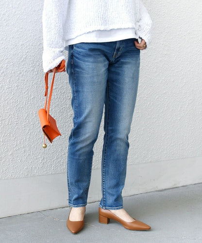 【WEB限定】スリム テーパード デニム