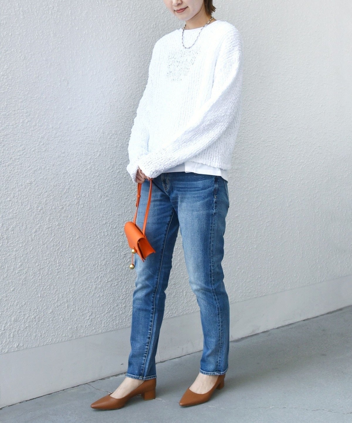 【WEB限定】スリム テーパード デニム