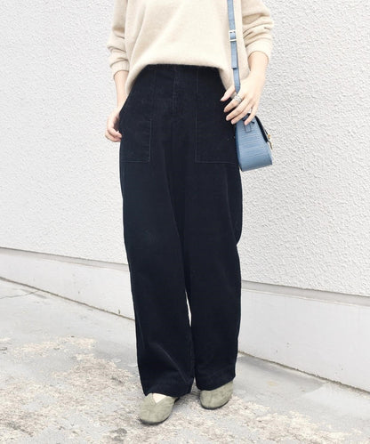 liflattie ships:コーデュロイポケットパンツ