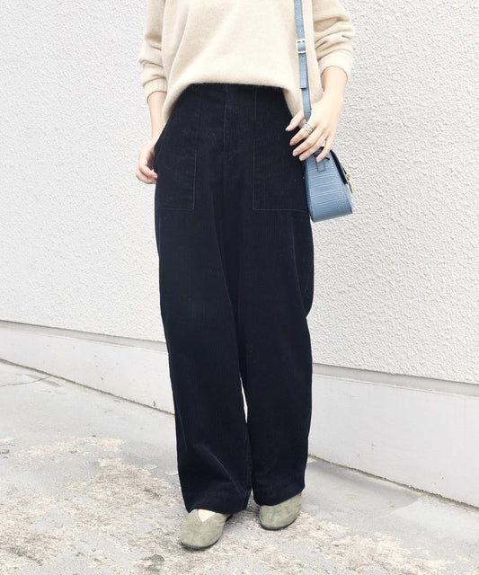 liflattie ships:コーデュロイポケットパンツ