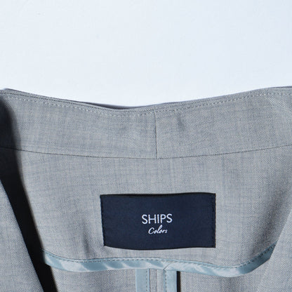 SHIPS Colors:〈洗濯機可能〉リネン ライク ジャケット