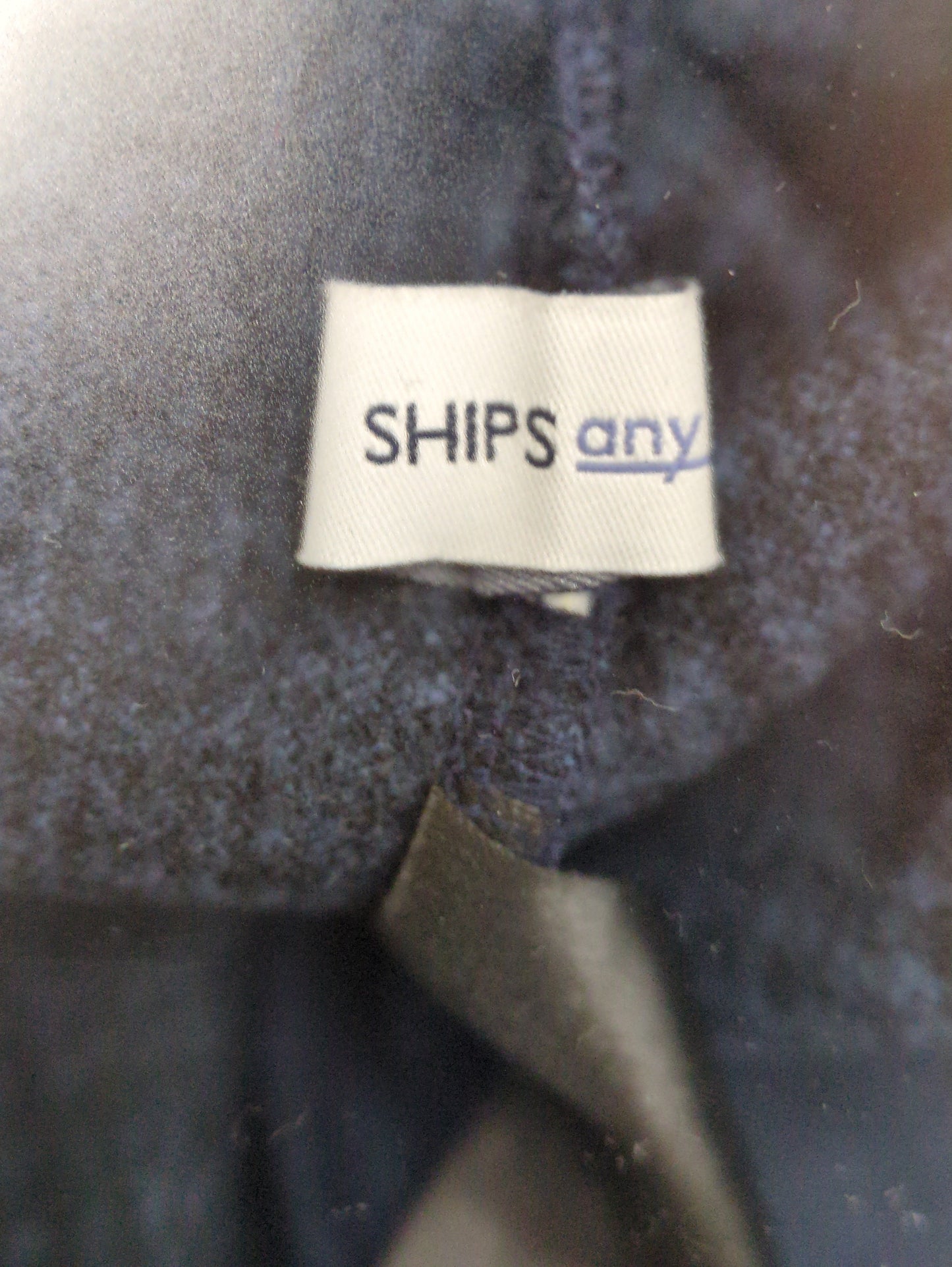 SHIPS any: ウォーム ポイント リブ チェック ワンピース
