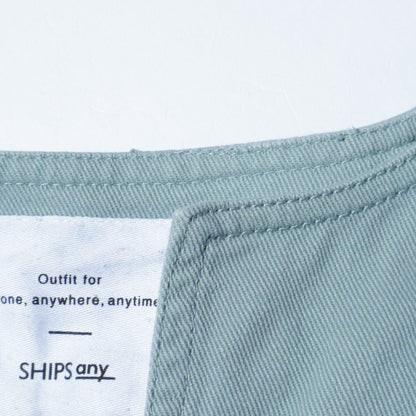SHIPS any:〈ウォッシャブル〉モールスキン ワンピース