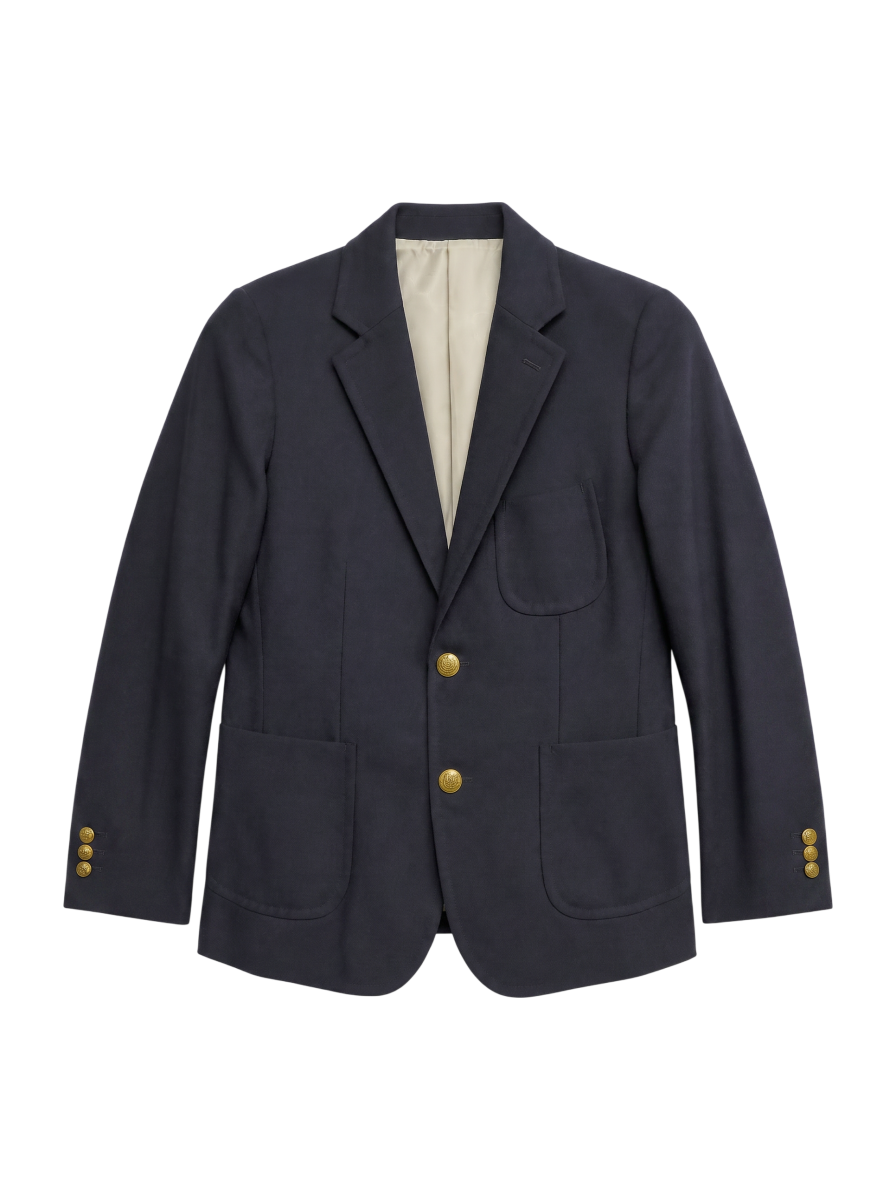 WOOL NAVY BLAZER