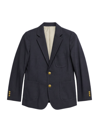 WOOL NAVY BLAZER