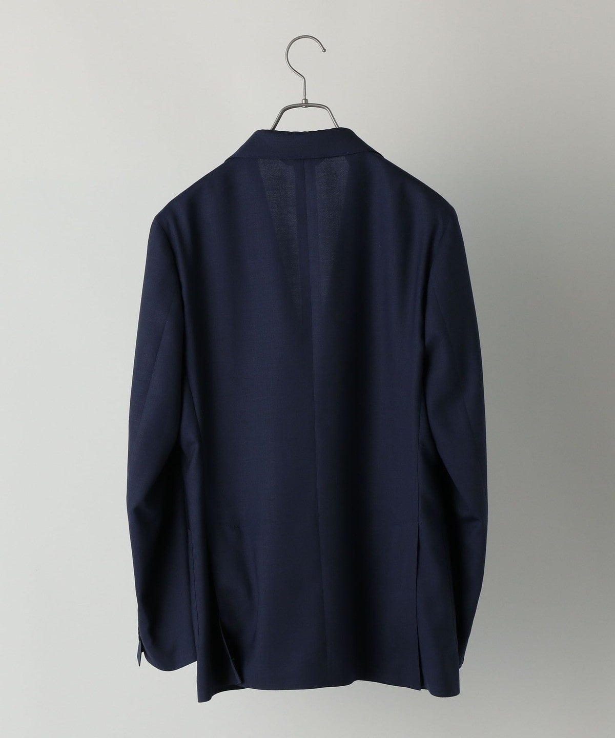 SHIPS:洗濯機洗い可能 ウールミックス ネイビー ジャケット