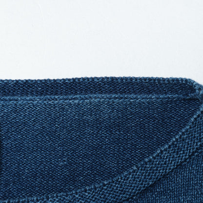 SHIPS:9GG INDIGO BOAT NECK L/S