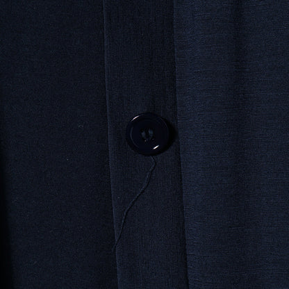 Primary NavyLabel:〈手洗い可能〉ウールジャージーロングカーディガン
