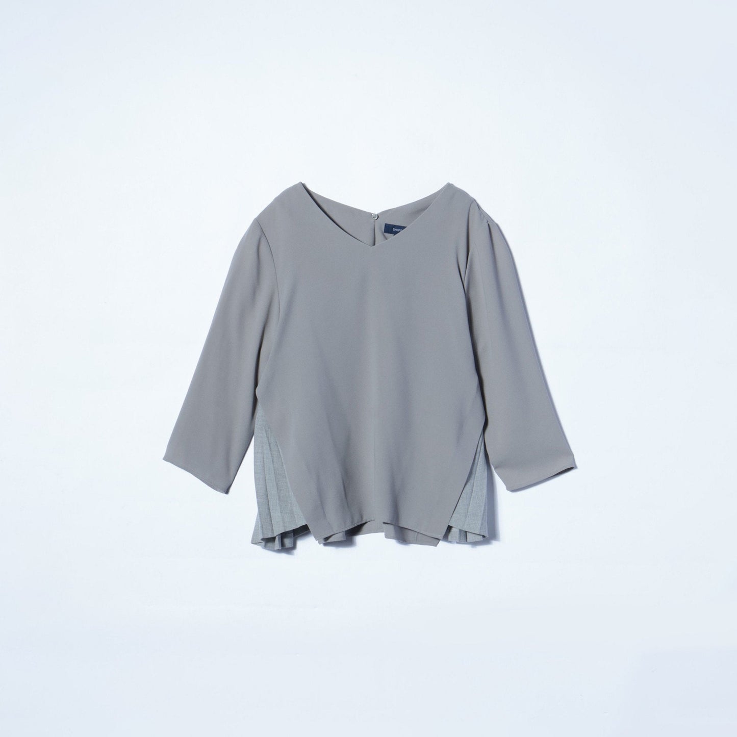 SHIPS:SIDE PLEATS L/S BL