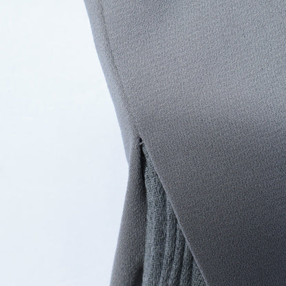 SHIPS:SIDE PLEATS L/S BL