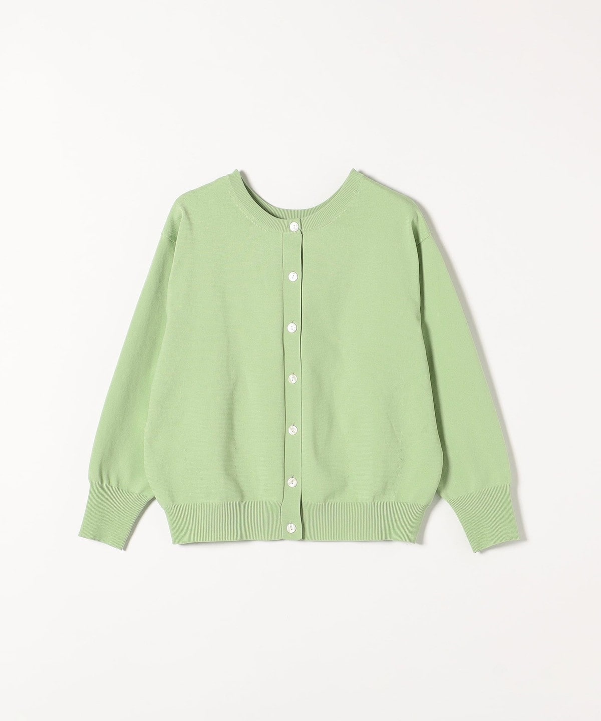 SHIPS any:〈洗濯機可能〉2WAY コクーン クルーネック カーディガン