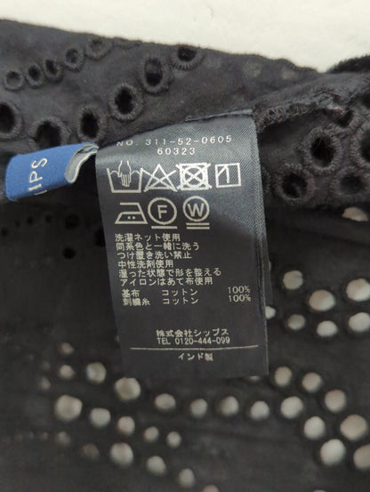 〈手洗い可能〉 シフリー エンブロイダリー ブラウス