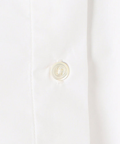 SHIPS any:〈抗菌防臭〉オーガニック RENU バンドカラーシャツ